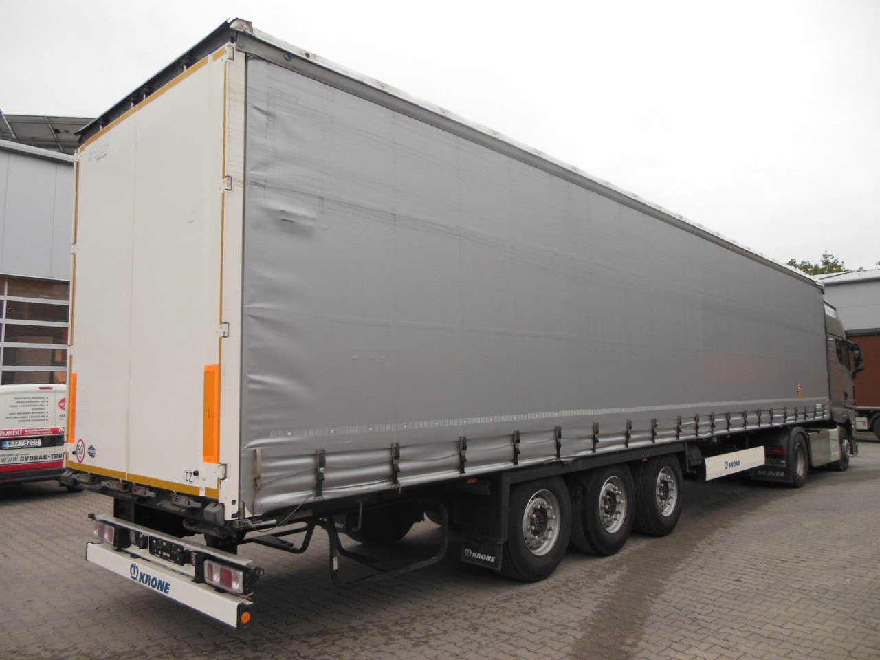Krone SD, LIFT ACHSE - Semirremolque lona: foto 4 Krone SD, LIFT ACHSE - Semirremolque lona: foto 4