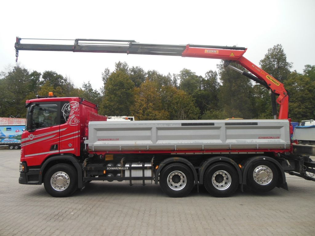 Leasing de Scania R 580,8X4,KIPPER,BORDMATIC,PALFINGER PK 19.001  Scania R 580,8X4,KIPPER,BORDMATIC,PALFINGER PK 19.001: foto 16