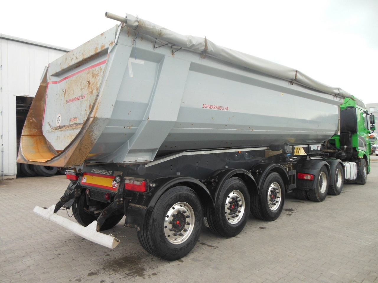 Schwarzmüller KIS 3/E, 29M3, SAF, GESAMTGEWICHT 44.000 KG! - Semirremolque volquete: foto 3 Schwarzmüller KIS 3/E, 29M3, SAF, GESAMTGEWICHT 44.000 KG! - Semirremolque volquete: foto 3