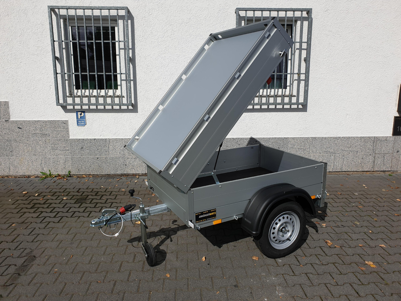 ALUBOXX Deckelanhänger GT 500 HT 151x101x48cm (XXS) 500kg Winter Aktion direkt - Remolque de coche: foto 2 ALUBOXX Deckelanhänger GT 500 HT 151x101x48cm (XXS) 500kg Winter Aktion direkt - Remolque de coche: foto 2