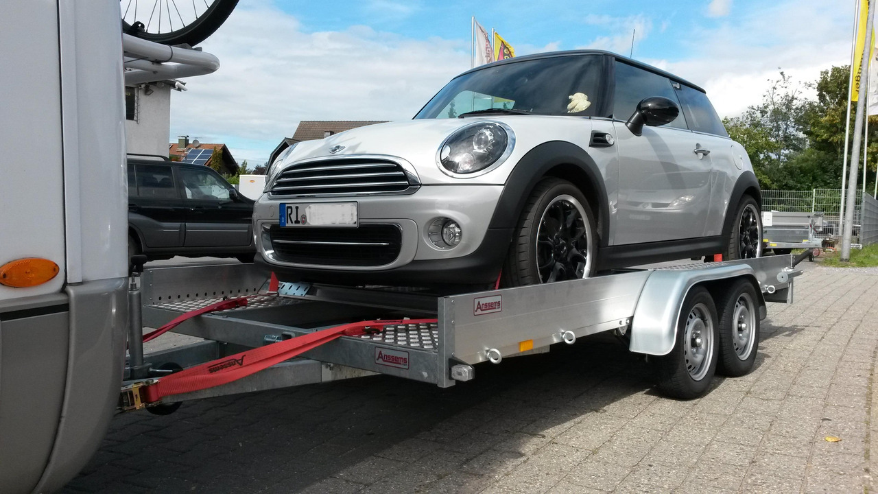 Anssems AMT ECO 2000 light 400x188x18cm (XL) Alurampen 2000kg Wohnmobilanhänger Januar Aktion - Remolque portavehículos: foto 1 Anssems AMT ECO 2000 light 400x188x18cm (XL) Alurampen 2000kg Wohnmobilanhänger Januar Aktion - Remolque portavehículos: foto 1