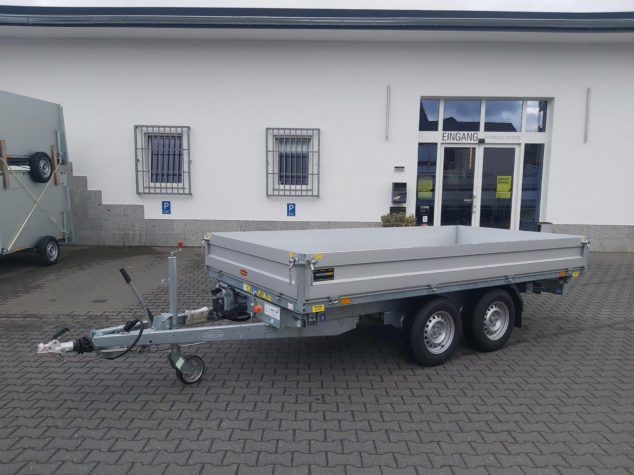 Böckmann Kipper DK AL 3718/35 Profi 374x180x35cm Elektrisch + NHP (L) 3500kg Modell 2024 - Remolque volquete: foto 4 Böckmann Kipper DK AL 3718/35 Profi 374x180x35cm Elektrisch + NHP (L) 3500kg Modell 2024 - Remolque volquete: foto 4