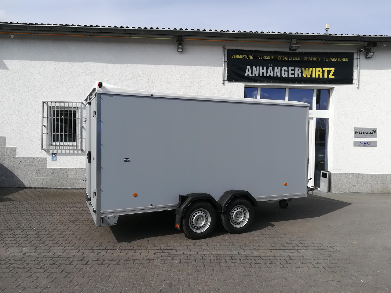 Böckmann Koffer KT 4018/27 M grau 400x185x182cm (XL) 2700kg - Remolque caja cerrada: foto 4 Böckmann Koffer KT 4018/27 M grau 400x185x182cm (XL) 2700kg - Remolque caja cerrada: foto 4