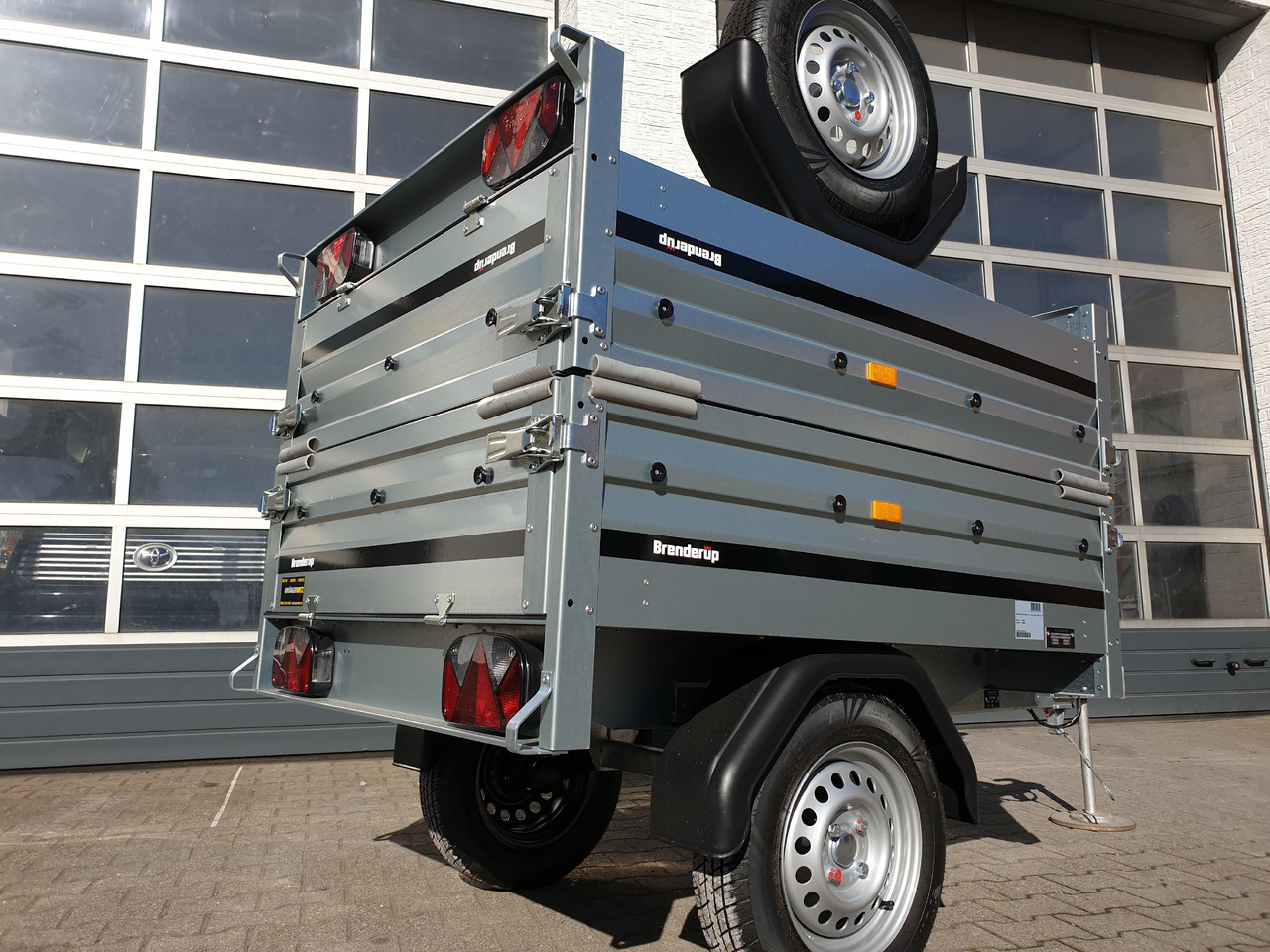 Remolque de coche Brenderup 3150 SUB 750 144x116x33cm (XXS) 750kg Online Aktion: foto 6