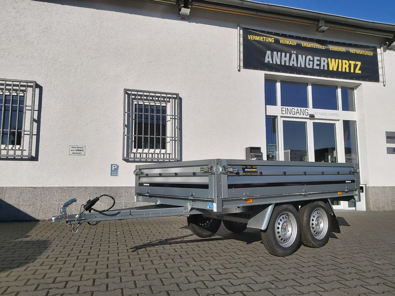 Brenderup 3251 STU 750 250x142x35cm Tandemachse 13" (S) 750kg - Remolque plataforma/ Caja abierta: foto 1 Brenderup 3251 STU 750 250x142x35cm Tandemachse 13" (S) 750kg - Remolque plataforma/ Caja abierta: foto 1
