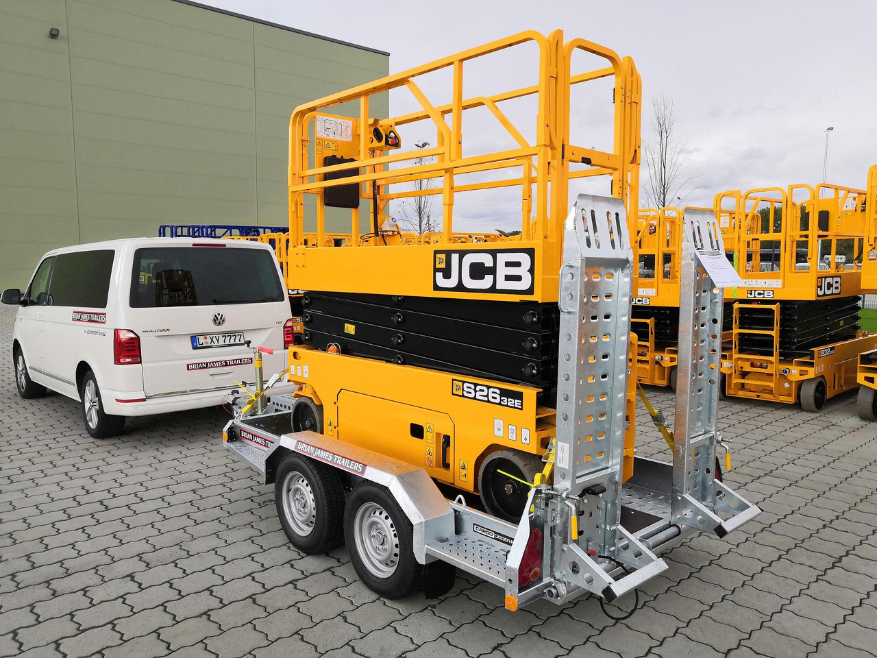 Brian James Digger Plant 543-2813-27 280x130cm Schaufelablage Rampen Reserverad 2700kg Aktion - Remolque porta maquinaria: foto 4 Brian James Digger Plant 543-2813-27 280x130cm Schaufelablage Rampen Reserverad 2700kg Aktion - Remolque porta maquinaria: foto 4