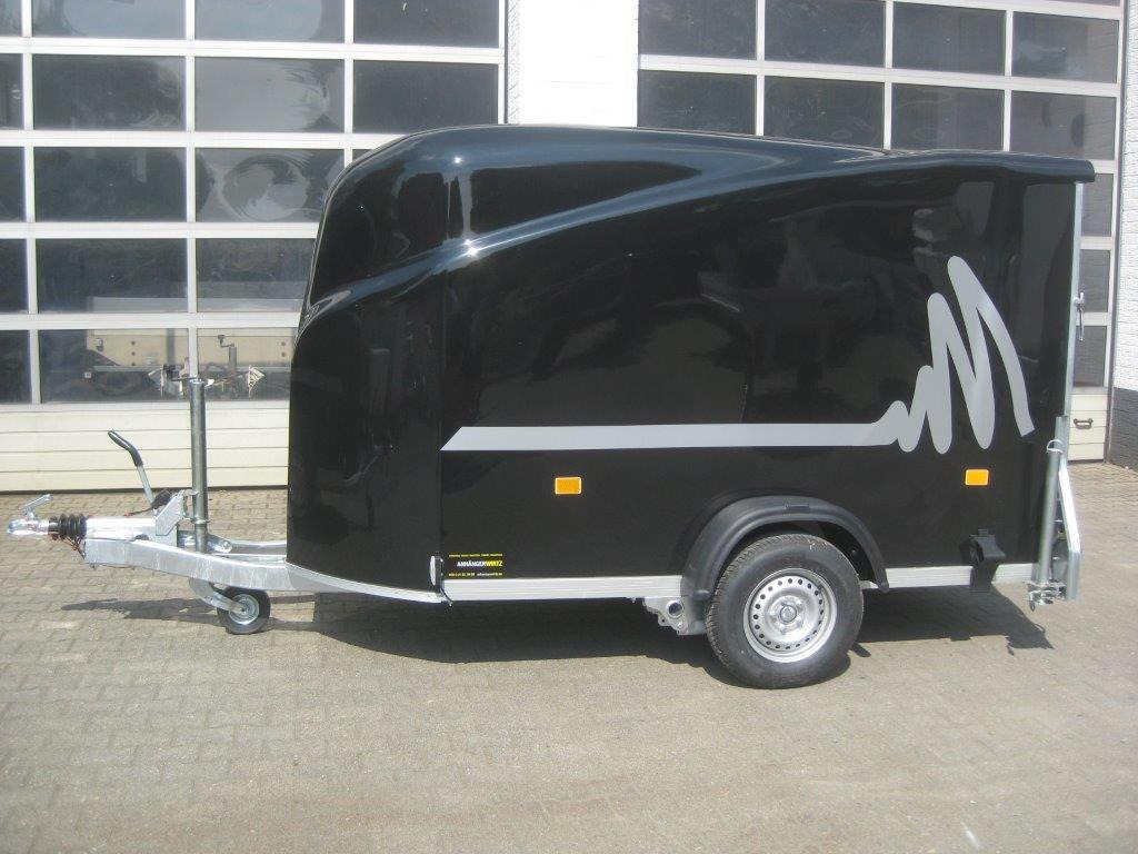 Debon Cargo 1300 300x152x168cm black aerodynamik Pullman II 100km/H 1300kg Modell 2024 - Remolque caja cerrada: foto 4 Debon Cargo 1300 300x152x168cm black aerodynamik Pullman II 100km/H 1300kg Modell 2024 - Remolque caja cerrada: foto 4