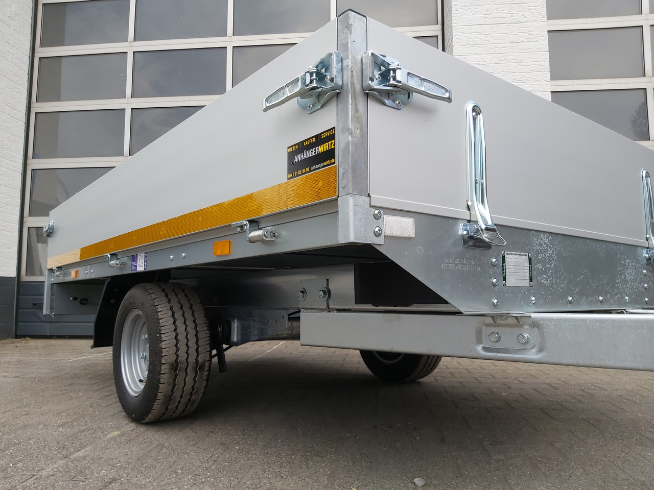 Remolque de coche Hochlader light 2514 250x145x30cm Lfh 56cm (S) 1500kg online Aktion: foto 11