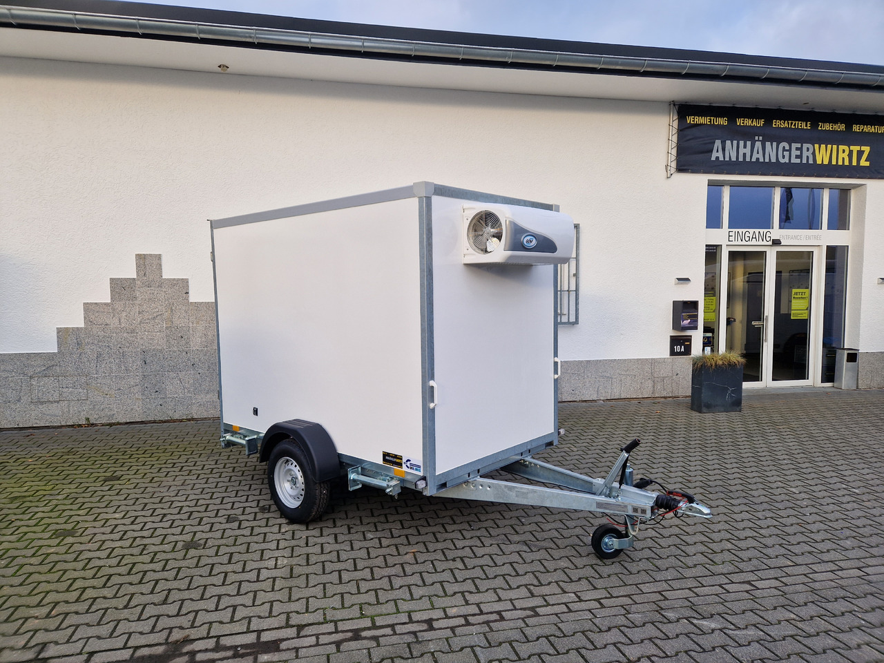 Remolque frigorífico Kargo CoolBoxx FK1326H 251x150x178cm Lebensmittel 230V Govi Kühlung Stützen 1300kg 100km/H: foto 14