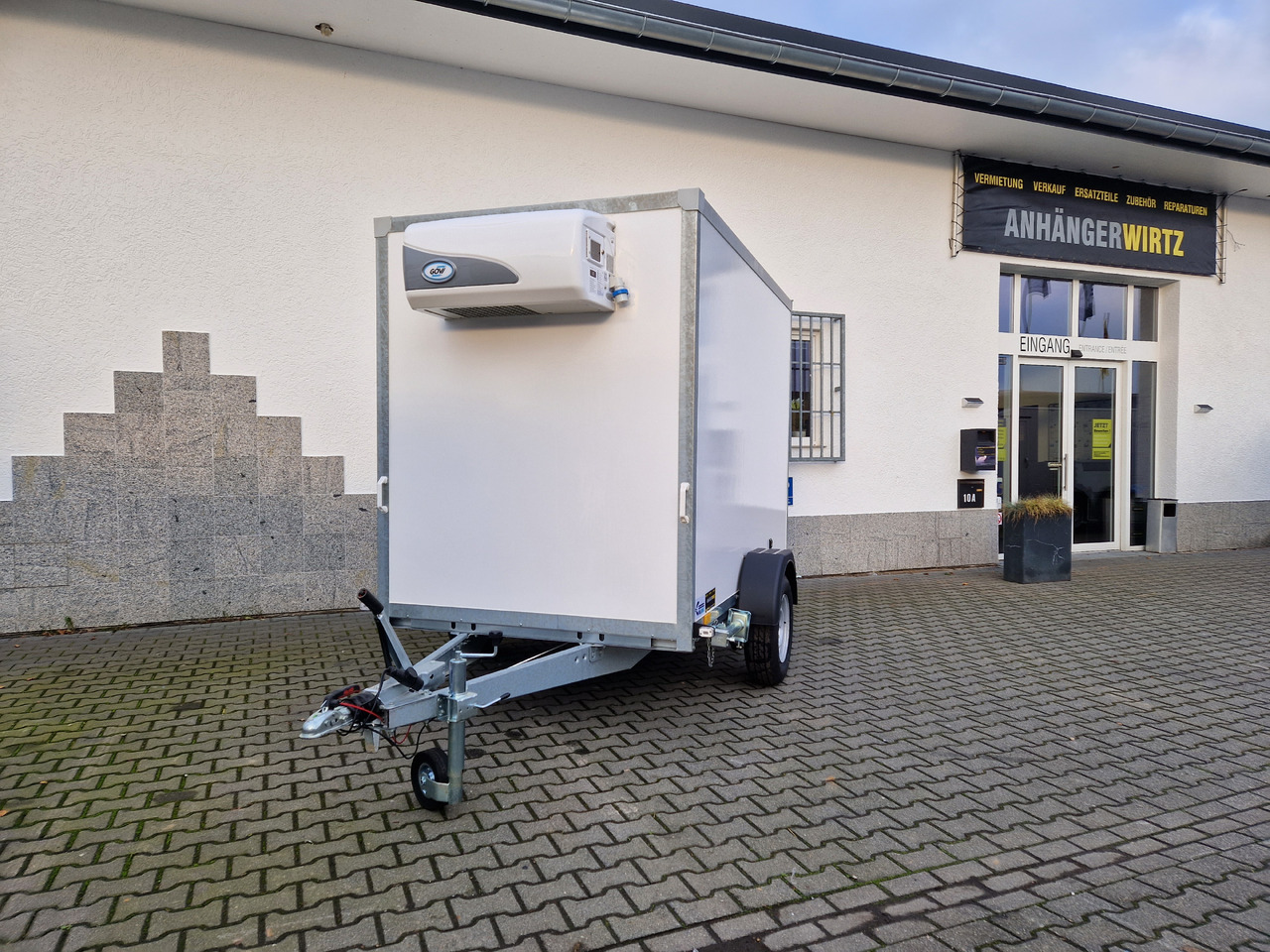 Remolque frigorífico Kargo CoolBoxx FK1326H 251x150x178cm Lebensmittel 230V Govi Kühlung Stützen 1300kg 100km/H: foto 16