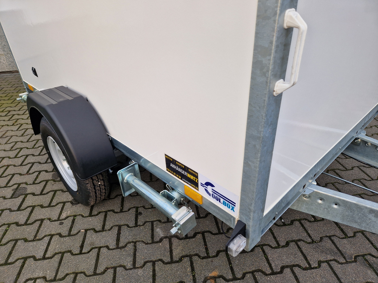 Remolque frigorífico Kargo CoolBoxx FK1326H 251x150x178cm Lebensmittel 230V Govi Kühlung Stützen 1300kg 100km/H: foto 15