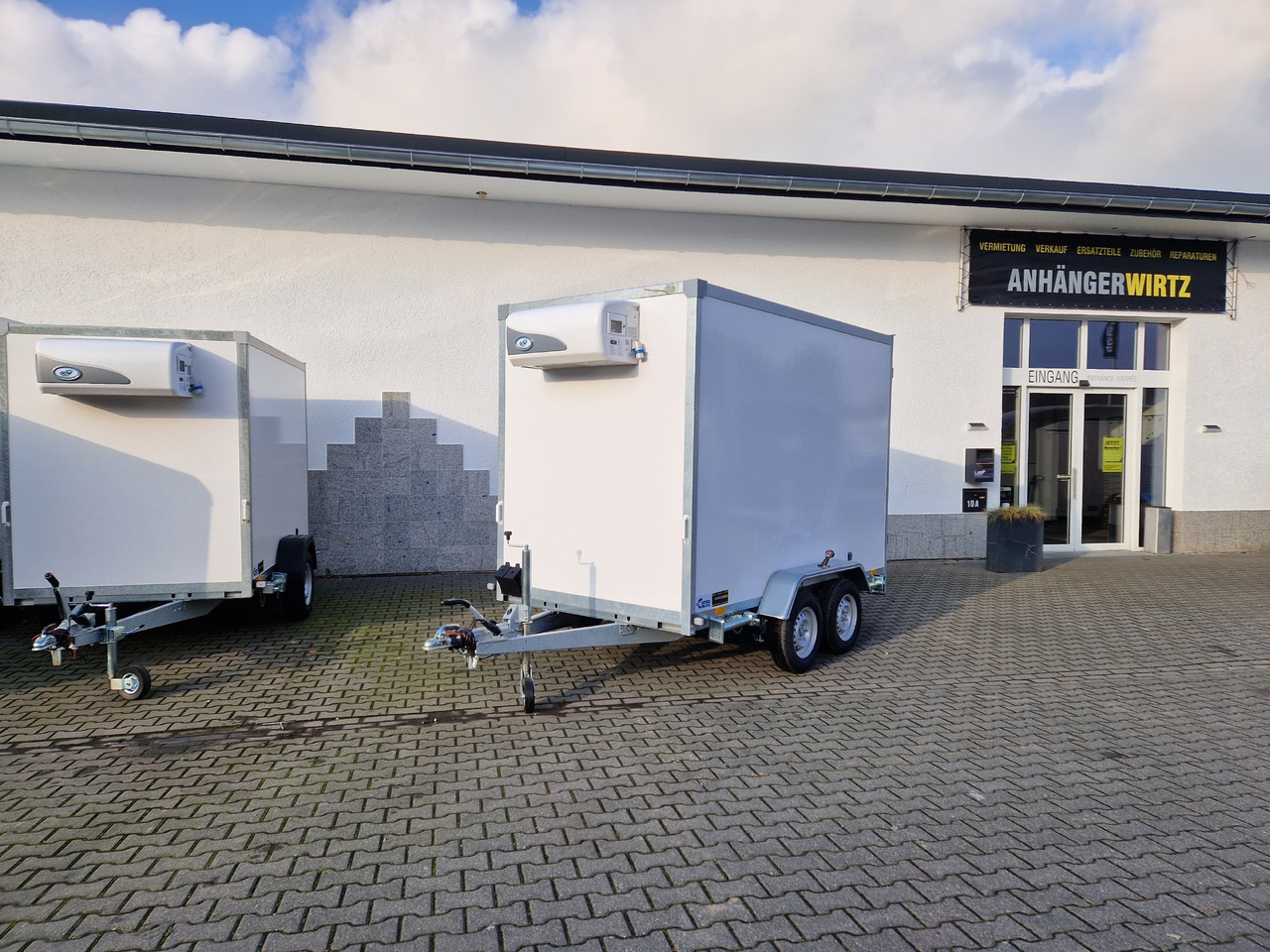 Kargo CoolBoxx FK2030HT 296x162x200cm 230V Govi Kühlung Stützen 2000kg 100km/H Abverkauf - Remolque frigorífico: foto 2 Kargo CoolBoxx FK2030HT 296x162x200cm 230V Govi Kühlung Stützen 2000kg 100km/H Abverkauf - Remolque frigorífico: foto 2