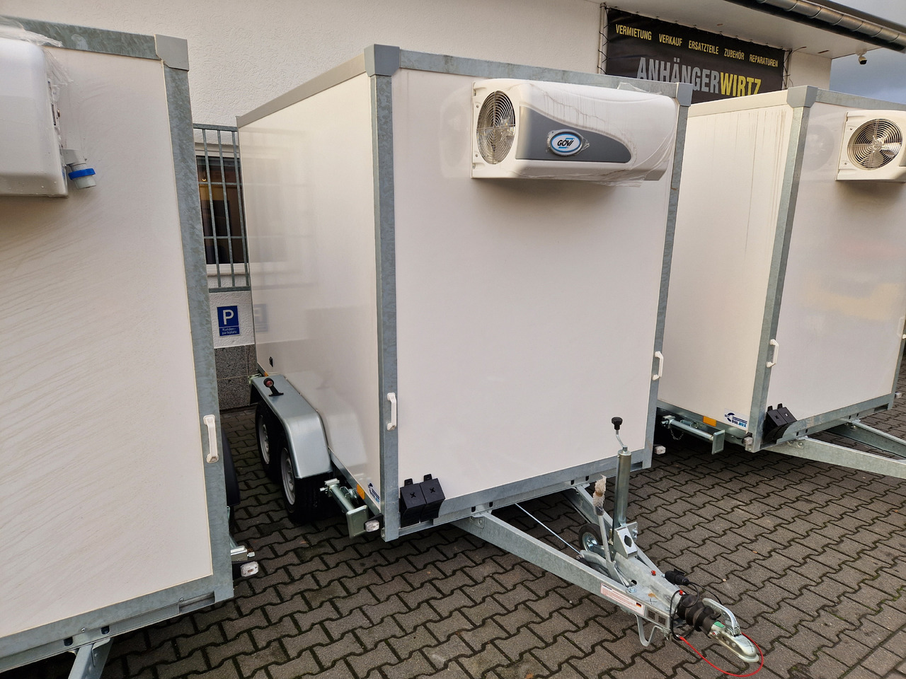 Kargo CoolBoxx FK2030HT 296x162x200cm 230V Govi Kühlung Stützen 2000kg 100km/H Abverkauf - Remolque frigorífico: foto 1 Kargo CoolBoxx FK2030HT 296x162x200cm 230V Govi Kühlung Stützen 2000kg 100km/H Abverkauf - Remolque frigorífico: foto 1