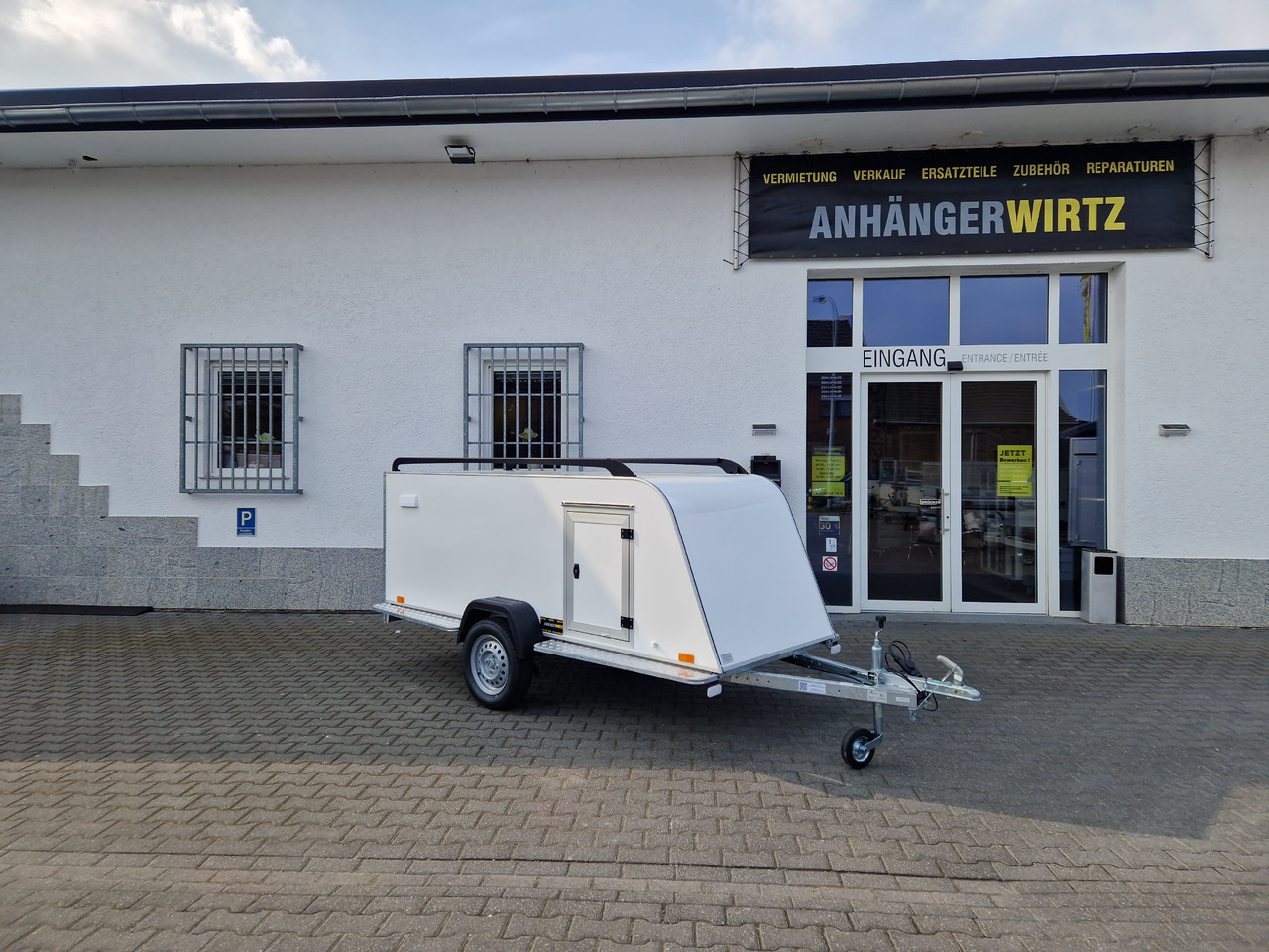 Kofferanhänger TF5 S Midi 300x110x90cm aero Seitentür IL 100km/H 750kg - Remolque caja cerrada: foto 4 Kofferanhänger TF5 S Midi 300x110x90cm aero Seitentür IL 100km/H 750kg - Remolque caja cerrada: foto 4