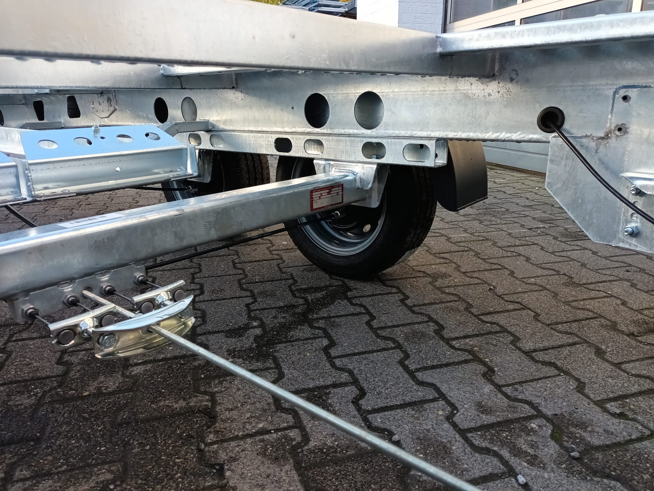 Remolque portavehículos Martz GT UNIDECK PLUS 450/2 S 2,7T Lohr Stahl Fahrschienen Winde 13" 2700kg: foto 19
