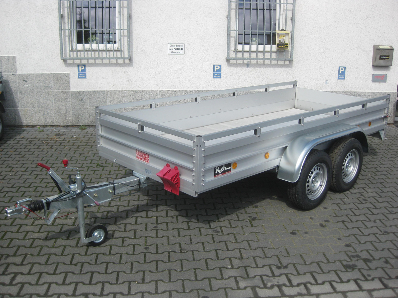 PKW Anhänger Koch Aluline+ 350x150x44cm ALUBODEN (L) 2600kg - Remolque de coche: foto 2 PKW Anhänger Koch Aluline+ 350x150x44cm ALUBODEN (L) 2600kg - Remolque de coche: foto 2