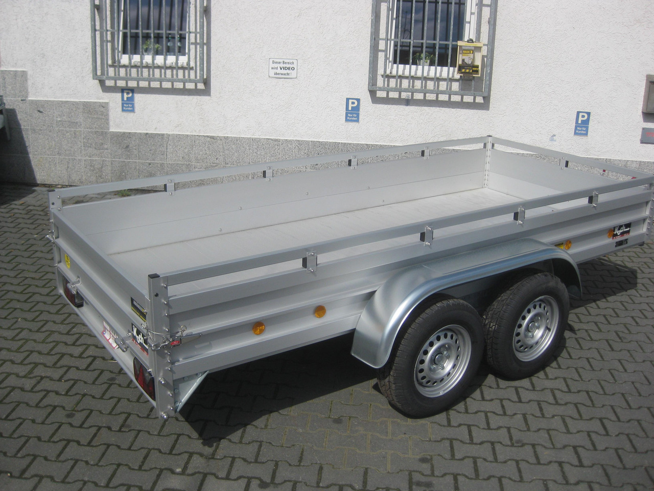 PKW Anhänger Koch Aluline+ 350x150x44cm ALUBODEN (L) 2600kg - Remolque de coche: foto 3 PKW Anhänger Koch Aluline+ 350x150x44cm ALUBODEN (L) 2600kg - Remolque de coche: foto 3