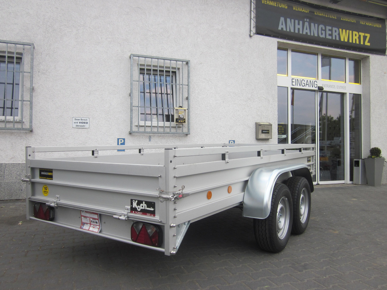 PKW Anhänger Koch Aluline 350x150x44cm (L) 2600kg - Remolque de coche: foto 3 PKW Anhänger Koch Aluline 350x150x44cm (L) 2600kg - Remolque de coche: foto 3