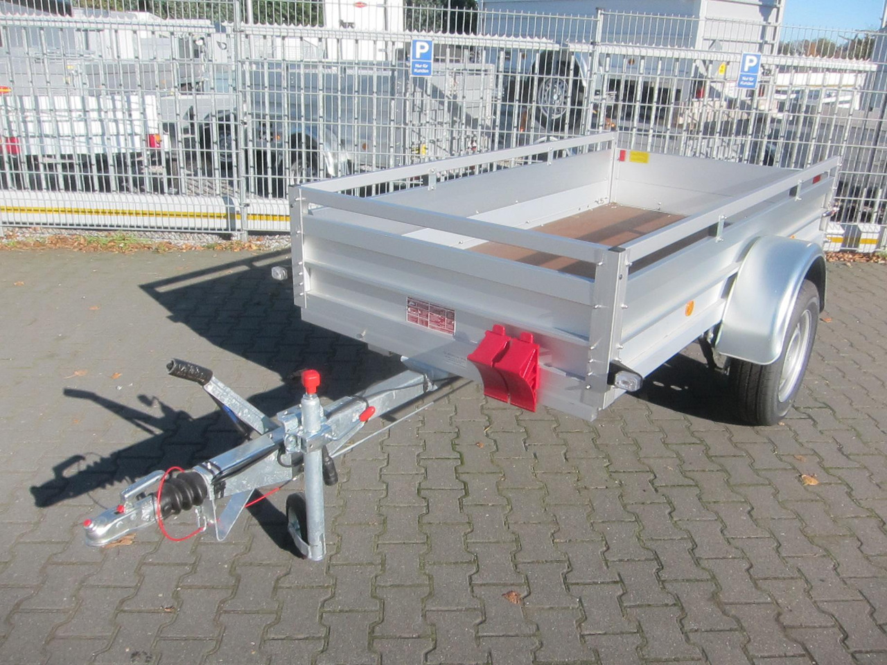 PKW Anhänger Koch Aluline 4.13 250x125x44cm (S) 1300kg 100 km/H Online Aktion Modell 2024 - Remolque de coche: foto 1 PKW Anhänger Koch Aluline 4.13 250x125x44cm (S) 1300kg 100 km/H Online Aktion Modell 2024 - Remolque de coche: foto 1