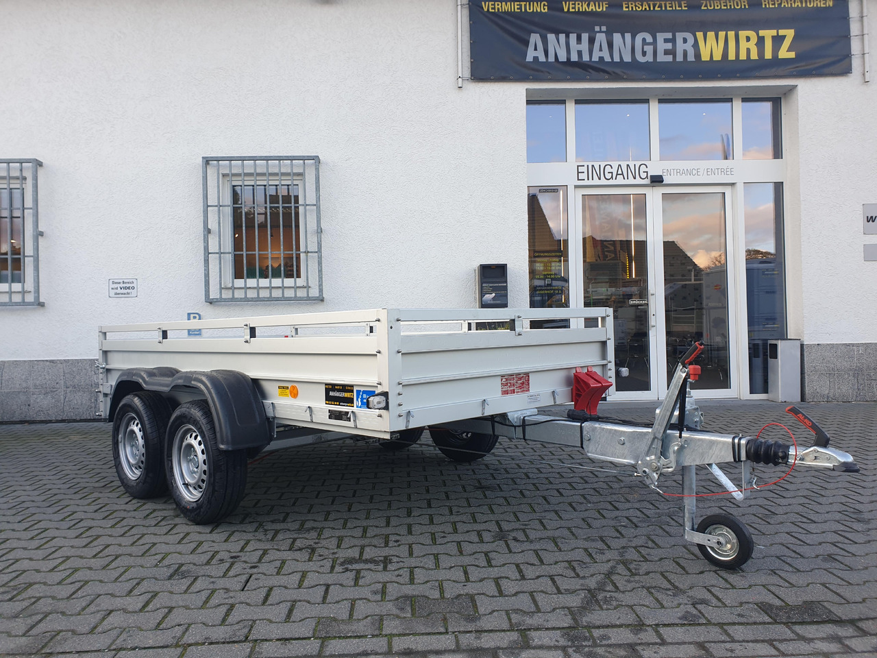 PKW Anhänger Koch Aluline+ 7.20 150.300.20 Hobbyline 300x150x44cm Aluboden (M) 2000kg - Remolque de coche: foto 3 PKW Anhänger Koch Aluline+ 7.20 150.300.20 Hobbyline 300x150x44cm Aluboden (M) 2000kg - Remolque de coche: foto 3