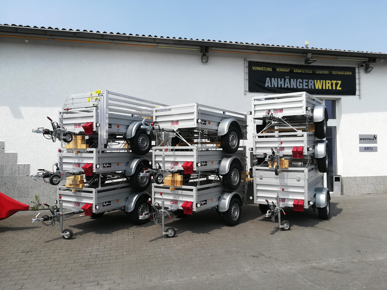PKW Anhänger Koch Aluline U2 205x105x40cm (XS) 750kg 100 km/H order Aktion - Remolque de coche: foto 5 PKW Anhänger Koch Aluline U2 205x105x40cm (XS) 750kg 100 km/H order Aktion - Remolque de coche: foto 5
