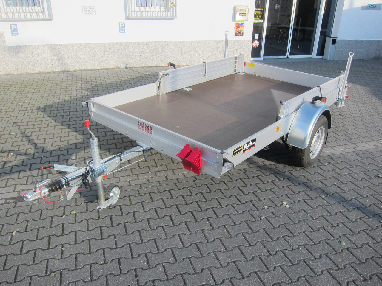 Smart Kleinwagen Transport Anhänger Koch Aluline 300x185x20cm 1500kg 100 km/H - Remolque porta maquinaria: foto 5 Smart Kleinwagen Transport Anhänger Koch Aluline 300x185x20cm 1500kg 100 km/H - Remolque porta maquinaria: foto 5