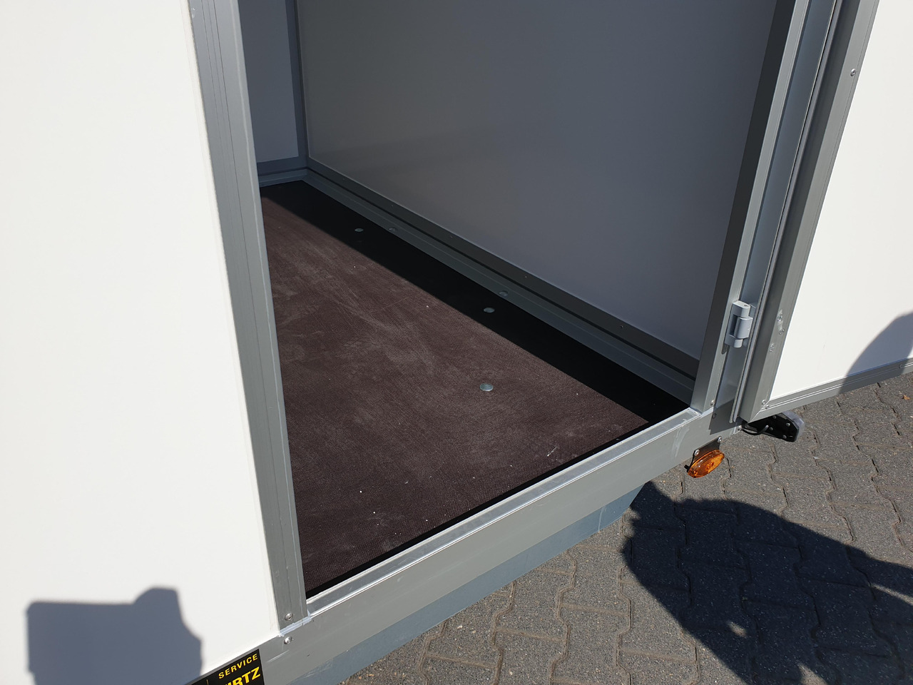 Remolque caja cerrada WM Meyer Kofferanhänger AZ 3560/200 S40 601x200x205cm Seitentür Profiline 3500kg Modell 2023: foto 8
