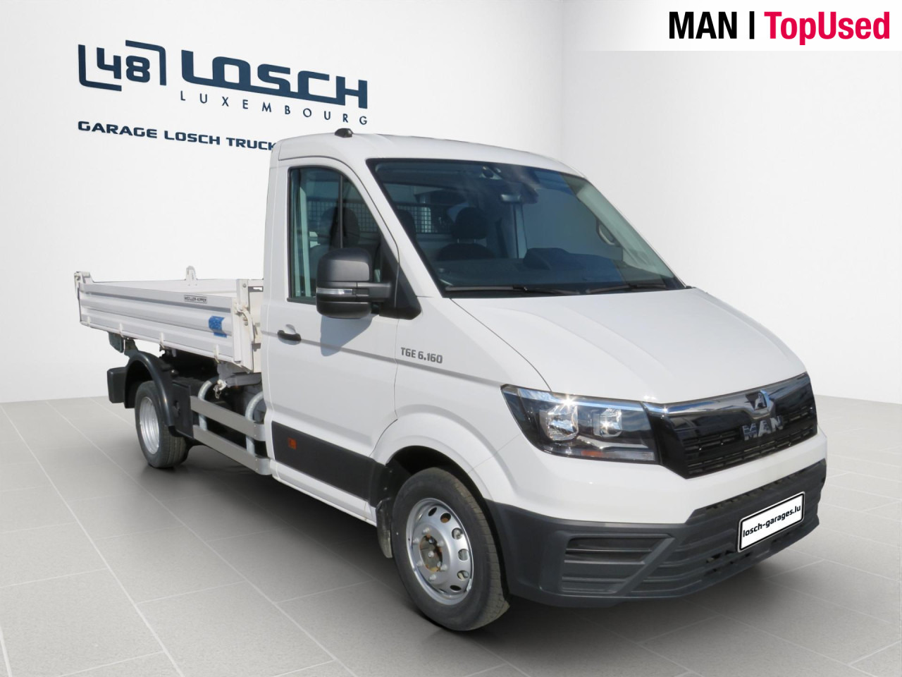 MAN TGE 6.160 4X2 L3 SB EK Meiller-DSK RWD Klima AHK - Furgoneta basculante: foto 3 MAN TGE 6.160 4X2 L3 SB EK Meiller-DSK RWD Klima AHK - Furgoneta basculante: foto 3