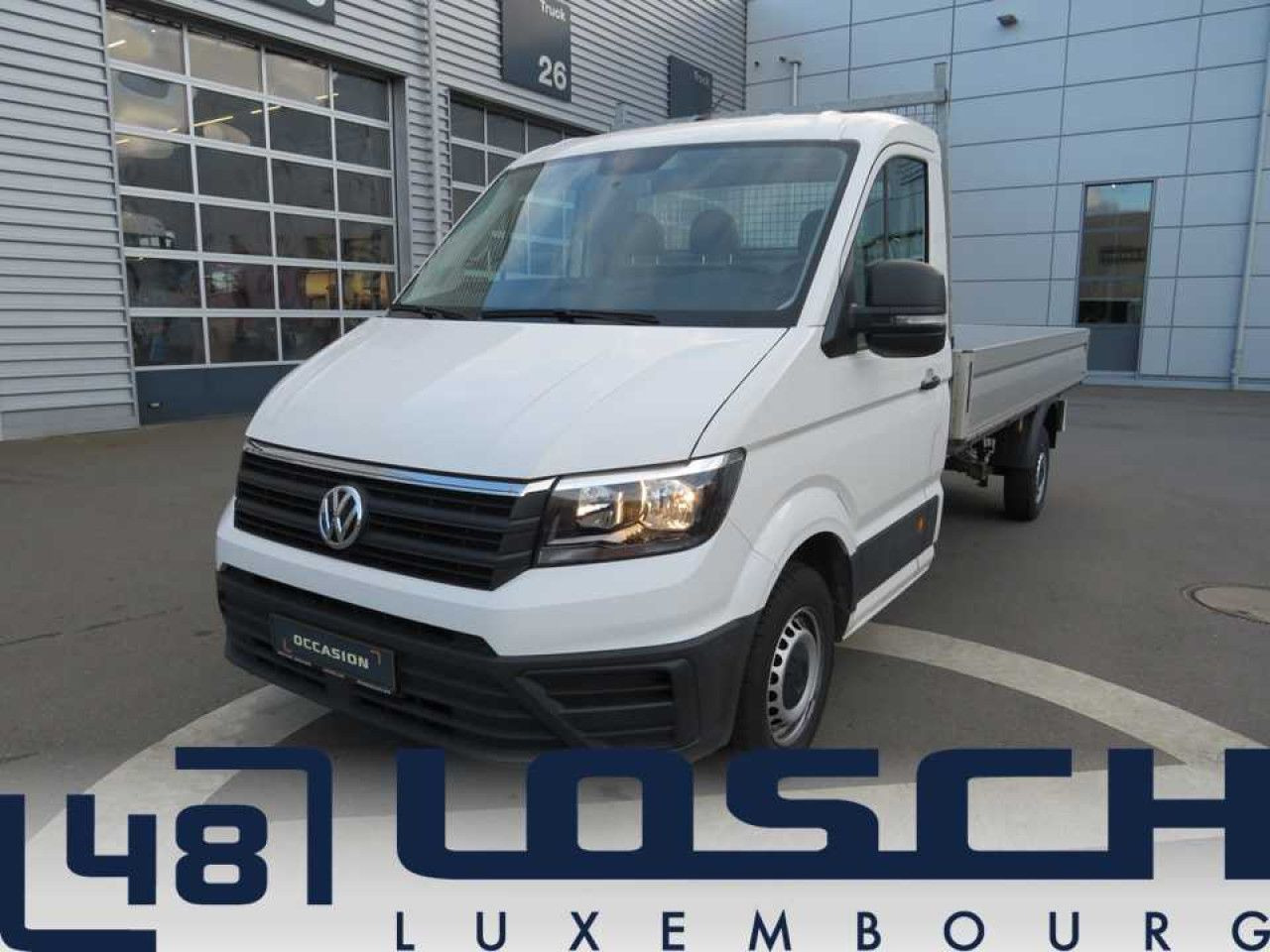 Volkswagen Crafter 35 L4 EK Pritsche Euro6 Klima AHK ZV - Furgoneta caja abierta: foto 1 Volkswagen Crafter 35 L4 EK Pritsche Euro6 Klima AHK ZV - Furgoneta caja abierta: foto 1