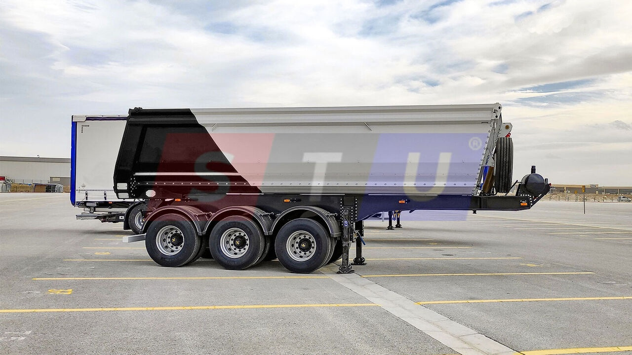 STU 3 Axle Tipper Trailer / Pool Type - Semirremolque volquete: foto 4 STU 3 Axle Tipper Trailer / Pool Type - Semirremolque volquete: foto 4