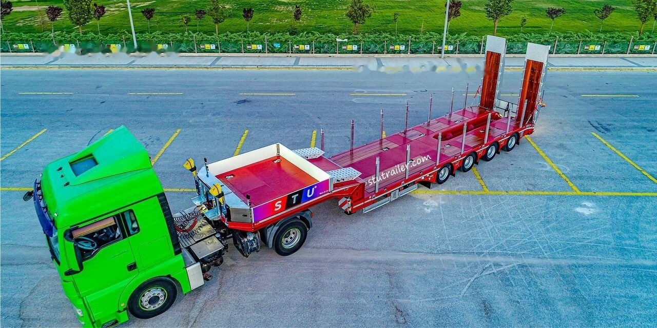 Semirremolque góndola rebajadas nuevo STU 4 Axle Extendable Lowbed Trailer: foto 19 Semirremolque góndola rebajadas nuevo STU 4 Axle Extendable Lowbed Trailer: foto 19