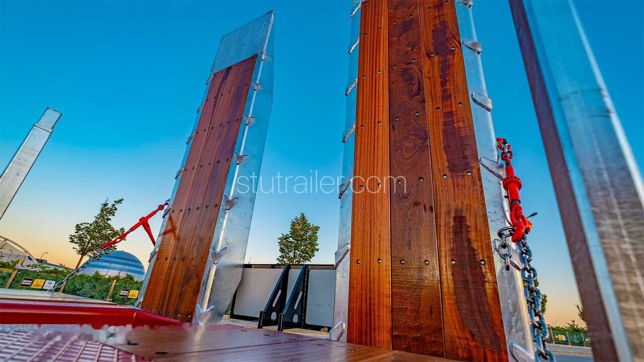 Semirremolque góndola rebajadas nuevo STU 4 Axle Extendable Lowbed Trailer: foto 9 Semirremolque góndola rebajadas nuevo STU 4 Axle Extendable Lowbed Trailer: foto 9