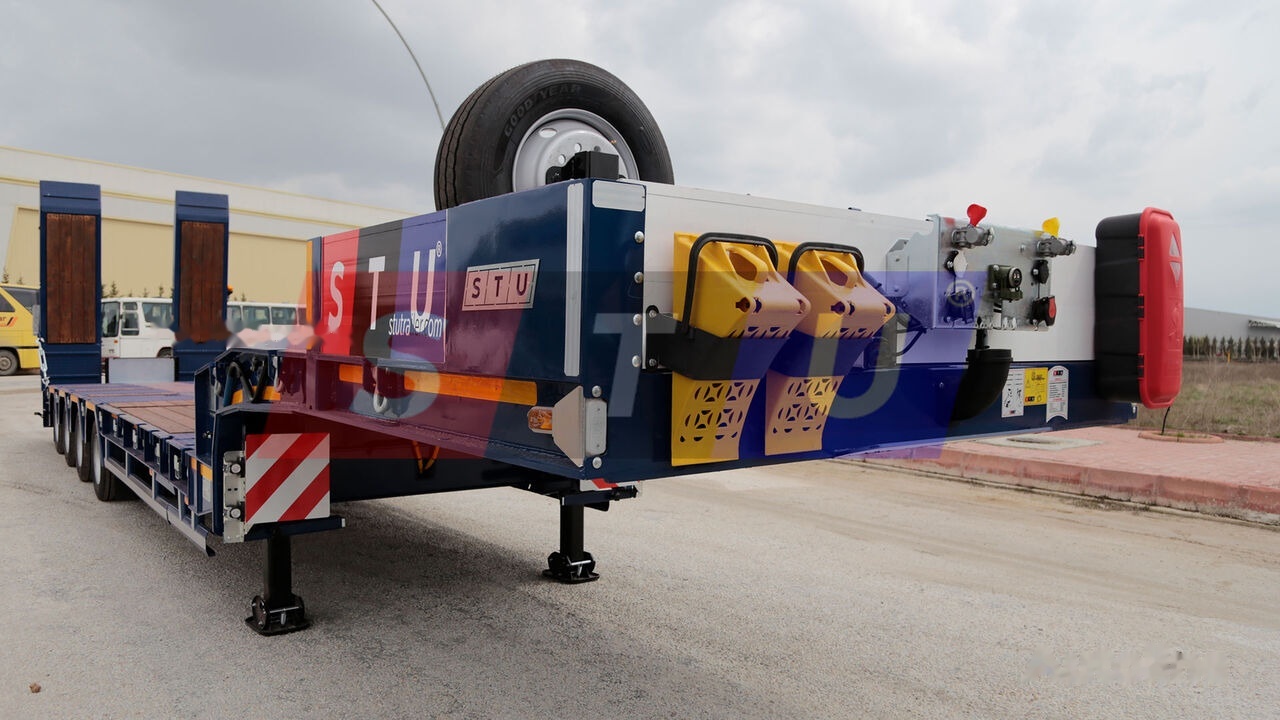 Semirremolque góndola rebajadas nuevo STU 4 Axle Extendable Lowbed Trailer: foto 21 Semirremolque góndola rebajadas nuevo STU 4 Axle Extendable Lowbed Trailer: foto 21