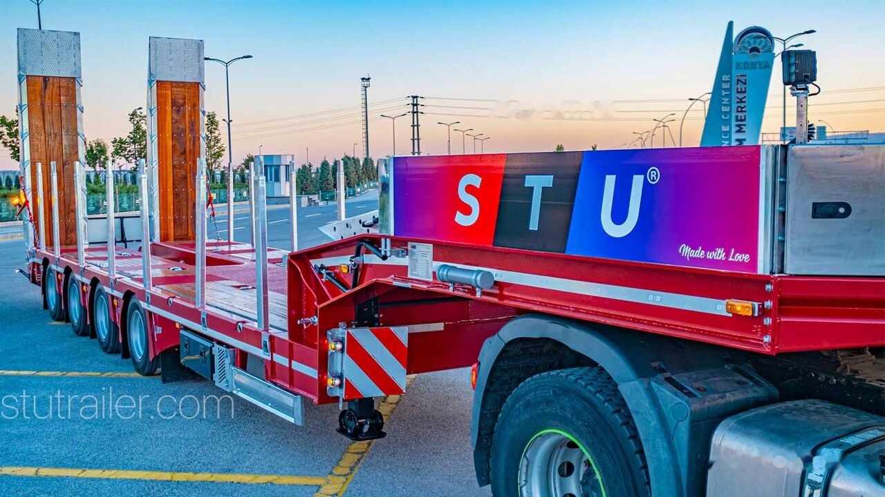 Semirremolque góndola rebajadas nuevo STU 4 Axle Extendable Lowbed Trailer: foto 16 Semirremolque góndola rebajadas nuevo STU 4 Axle Extendable Lowbed Trailer: foto 16