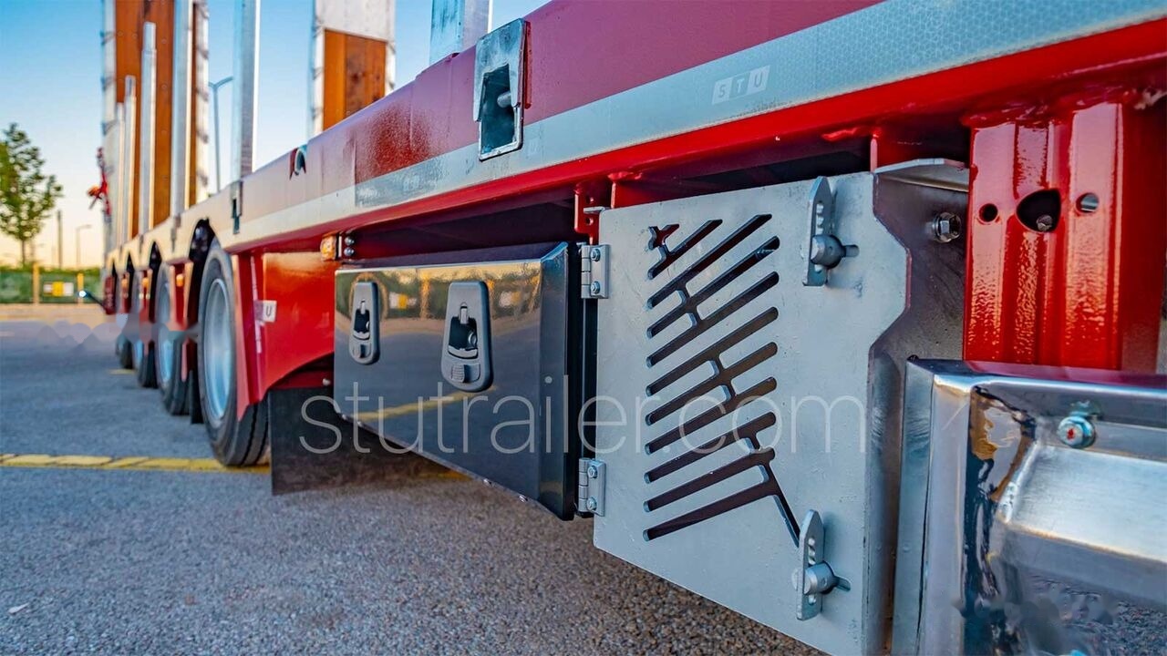 Semirremolque góndola rebajadas nuevo STU 4 Axle Extendable Lowbed Trailer: foto 10 Semirremolque góndola rebajadas nuevo STU 4 Axle Extendable Lowbed Trailer: foto 10