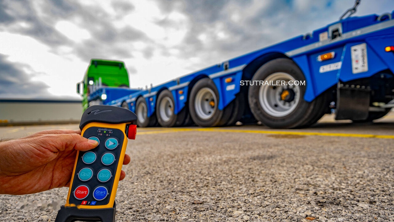 STU 5 Axle Hydraulic Steering Extendable Low Laoder - Semirremolque góndola rebajadas: foto 2 STU 5 Axle Hydraulic Steering Extendable Low Laoder - Semirremolque góndola rebajadas: foto 2