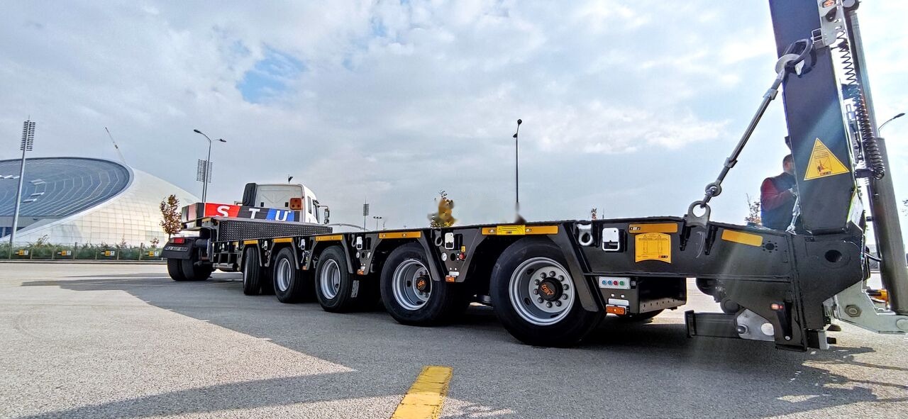 Semirremolque góndola rebajadas nuevo STU 5 Axle Lowbed / Extendable: foto 6 Semirremolque góndola rebajadas nuevo STU 5 Axle Lowbed / Extendable: foto 6