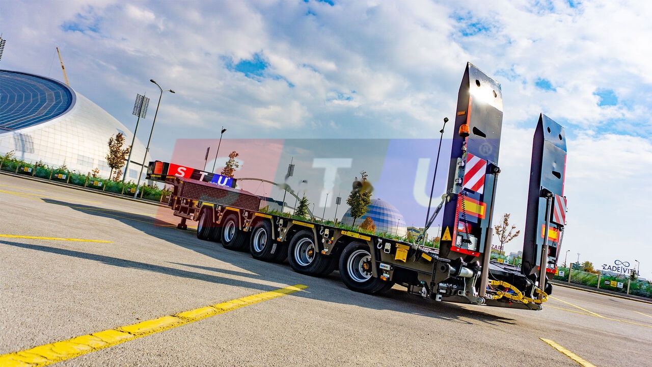 Semirremolque góndola rebajadas nuevo STU 5 Axle Lowbed / Extendable: foto 13 Semirremolque góndola rebajadas nuevo STU 5 Axle Lowbed / Extendable: foto 13