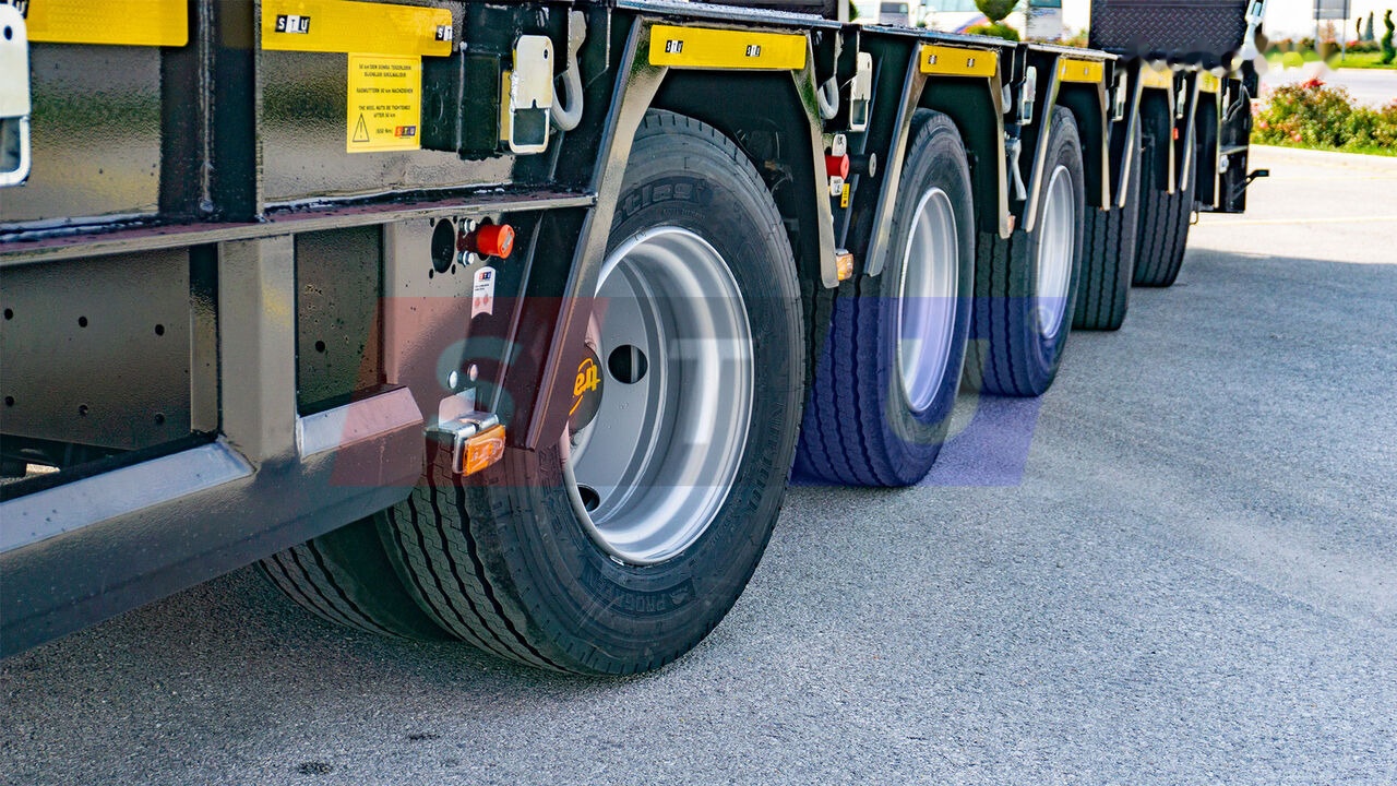 Semirremolque góndola rebajadas nuevo STU 5 Axle Lowbed / Extendable: foto 10 Semirremolque góndola rebajadas nuevo STU 5 Axle Lowbed / Extendable: foto 10