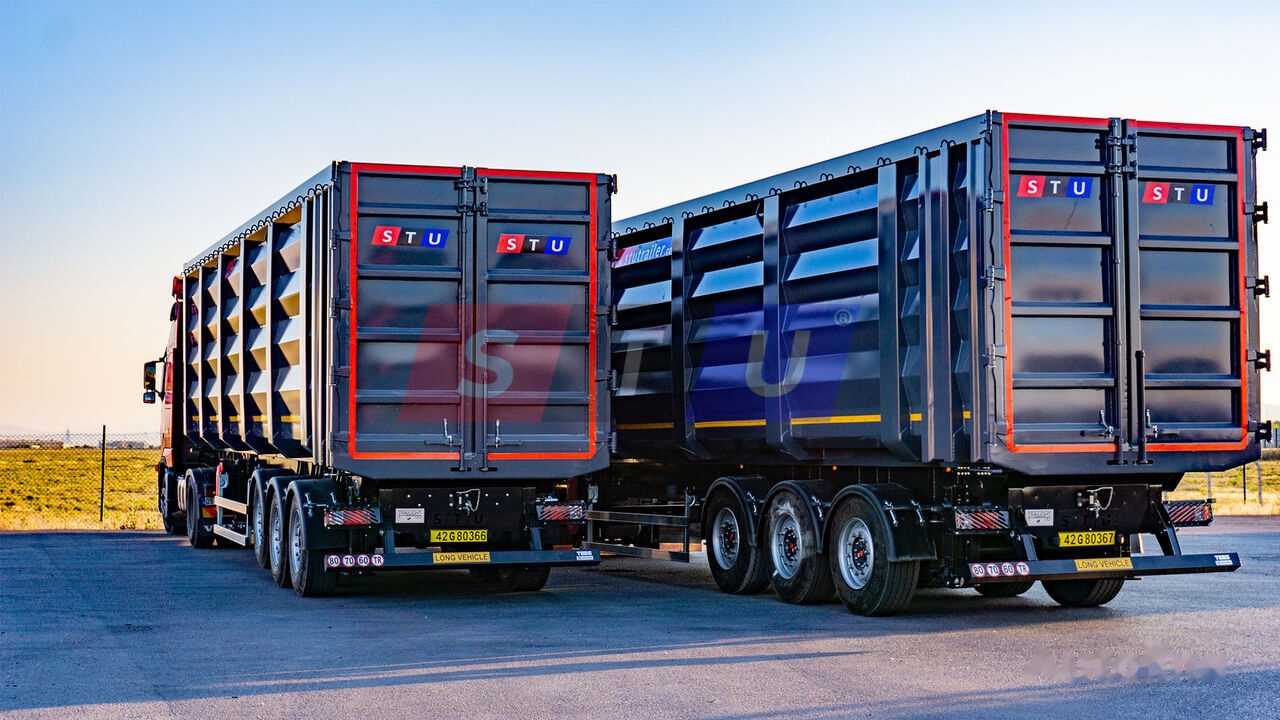 Semirremolque volquete nuevo STU SCRAP TIPPER TRAILER / FROM 55 TO 81 M3: foto 26