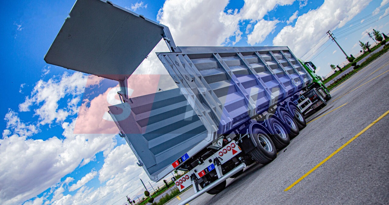 Semirremolque volquete nuevo STU SCRAP TIPPER TRAILER / FROM 55 TO 81 M3: foto 36