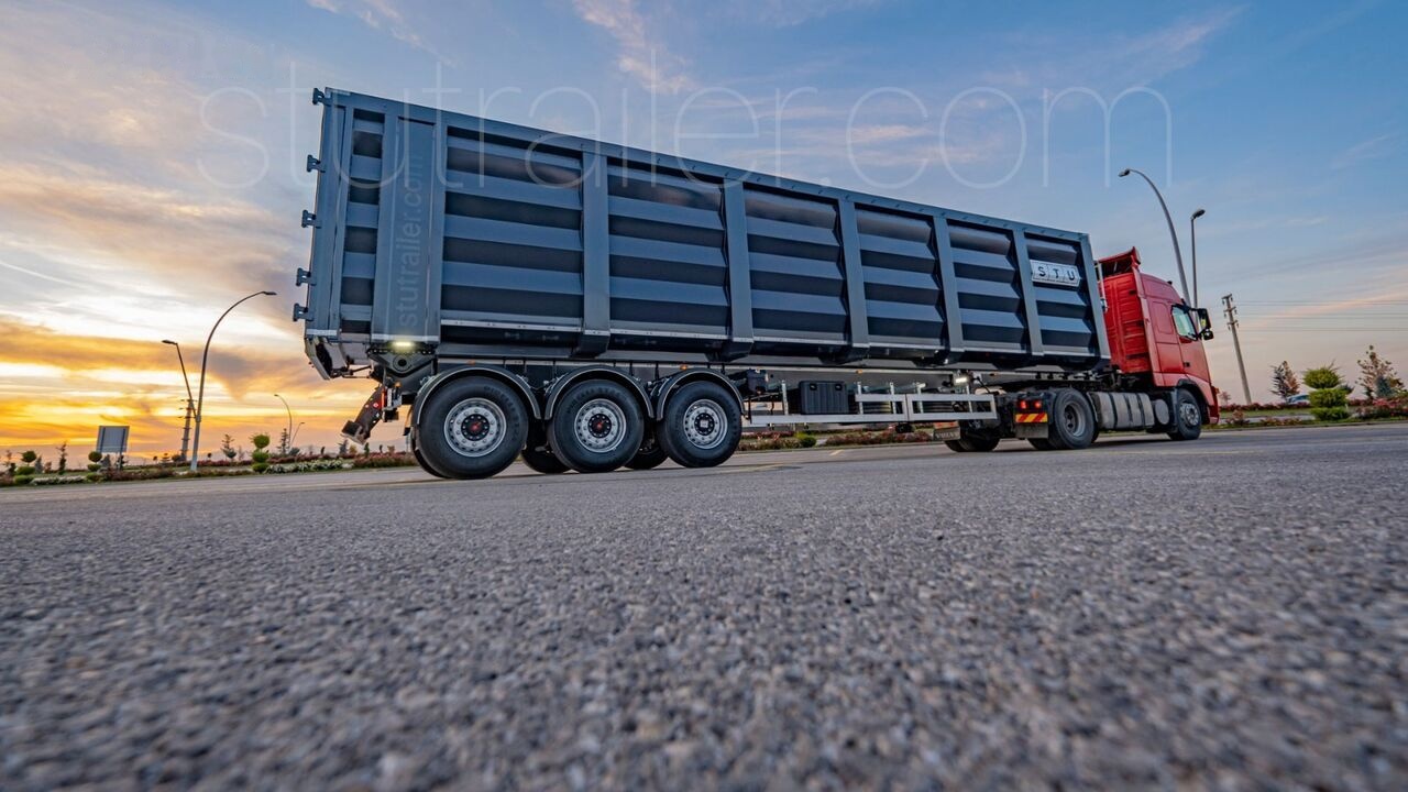 Semirremolque volquete nuevo STU SCRAP TIPPER TRAILER / FROM 55 TO 81 M3: foto 32