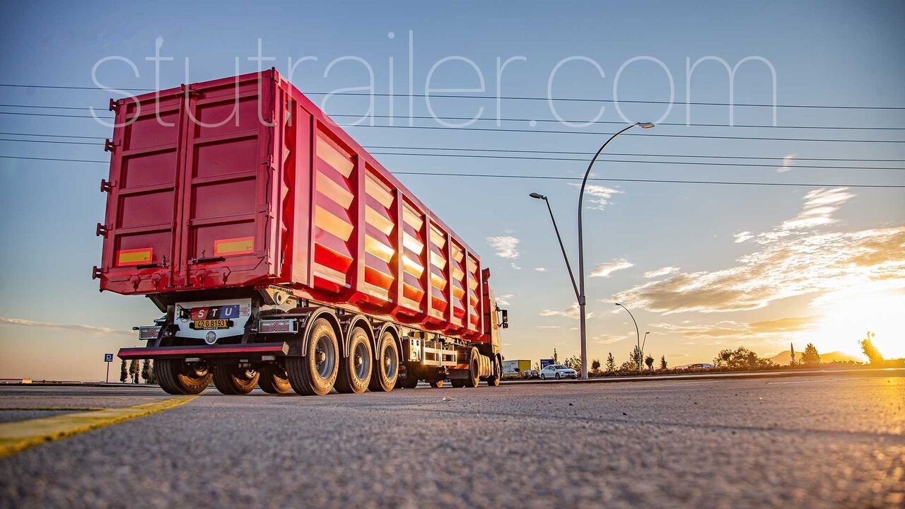 Semirremolque volquete nuevo STU SCRAP TIPPER TRAILER / FROM 55 TO 81 M3: foto 27