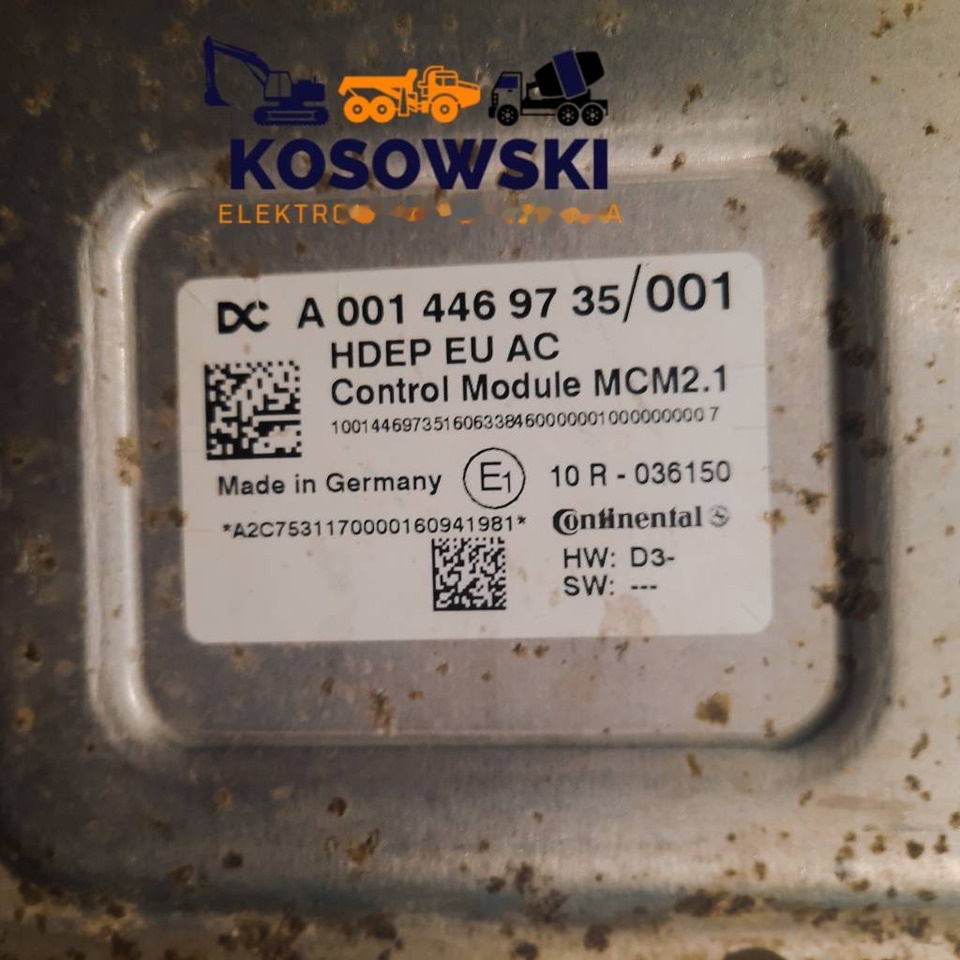 MERCEDES-BENZ Actros MCM2.1 OM471 - Unidad de control para Camión lona: foto 2 MERCEDES-BENZ Actros MCM2.1 OM471 - Unidad de control para Camión lona: foto 2