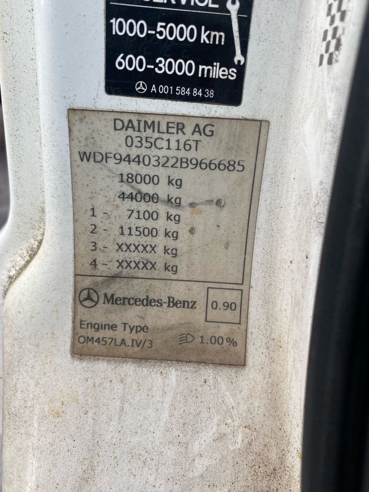 Mercedes Axor 1840 4x2 Tractor Unit - Cabeza tractora: foto 3 Mercedes Axor 1840 4x2 Tractor Unit - Cabeza tractora: foto 3