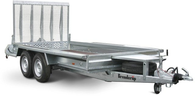 Brenderup Baumaschinentransporter MT3080STB 3000s, 3,0 to. 308x152mm - Remolque porta maquinaria: foto 1 Brenderup Baumaschinentransporter MT3080STB 3000s, 3,0 to. 308x152mm - Remolque porta maquinaria: foto 1