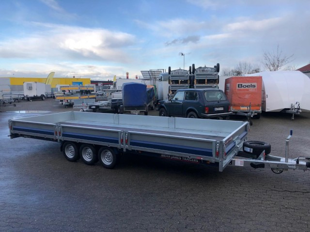 Brian James Cargo Connect Universalanhänger 476-6022-35-3-12, 6000 x 2290 x 300 mm, 3,5 to., 12 Zoll - Remolque de coche: foto 1 Brian James Cargo Connect Universalanhänger 476-6022-35-3-12, 6000 x 2290 x 300 mm, 3,5 to., 12 Zoll - Remolque de coche: foto 1