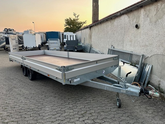 Hapert Azure H-2 Hochlader 6050 x 2200 x 300 mm, ZG 3,5 to. parabel - Remolque de coche: foto 1 Hapert Azure H-2 Hochlader 6050 x 2200 x 300 mm, ZG 3,5 to. parabel - Remolque de coche: foto 1