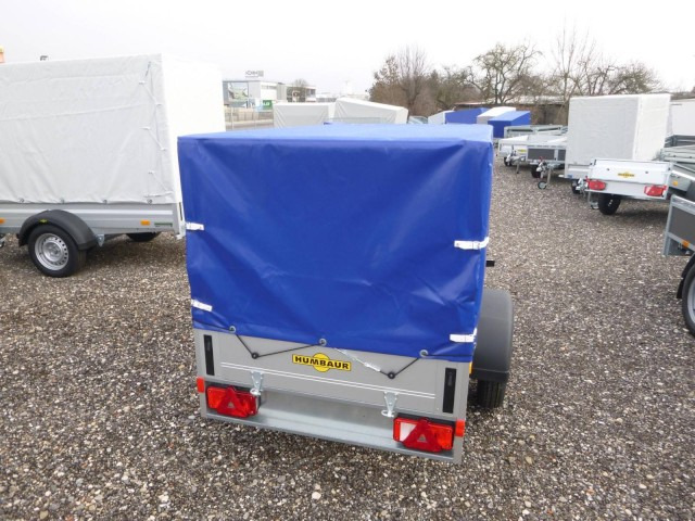 Humbaur Startrailer H 752010 mit Hochplane 750 kg 2050x1095x300mm - Remolque de coche: foto 5 Humbaur Startrailer H 752010 mit Hochplane 750 kg 2050x1095x300mm - Remolque de coche: foto 5