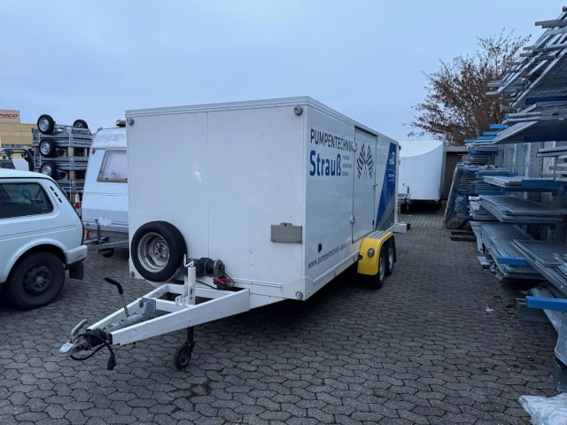 Kofferanhänger 2,7 to. 5000x1900x1500mm, 100 km/h - Remolque caja cerrada: foto 1 Kofferanhänger 2,7 to. 5000x1900x1500mm, 100 km/h - Remolque caja cerrada: foto 1